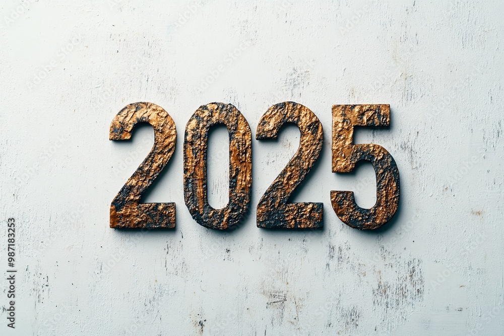 Creative depiction of the year 2025 Creative depiction of the year 2025