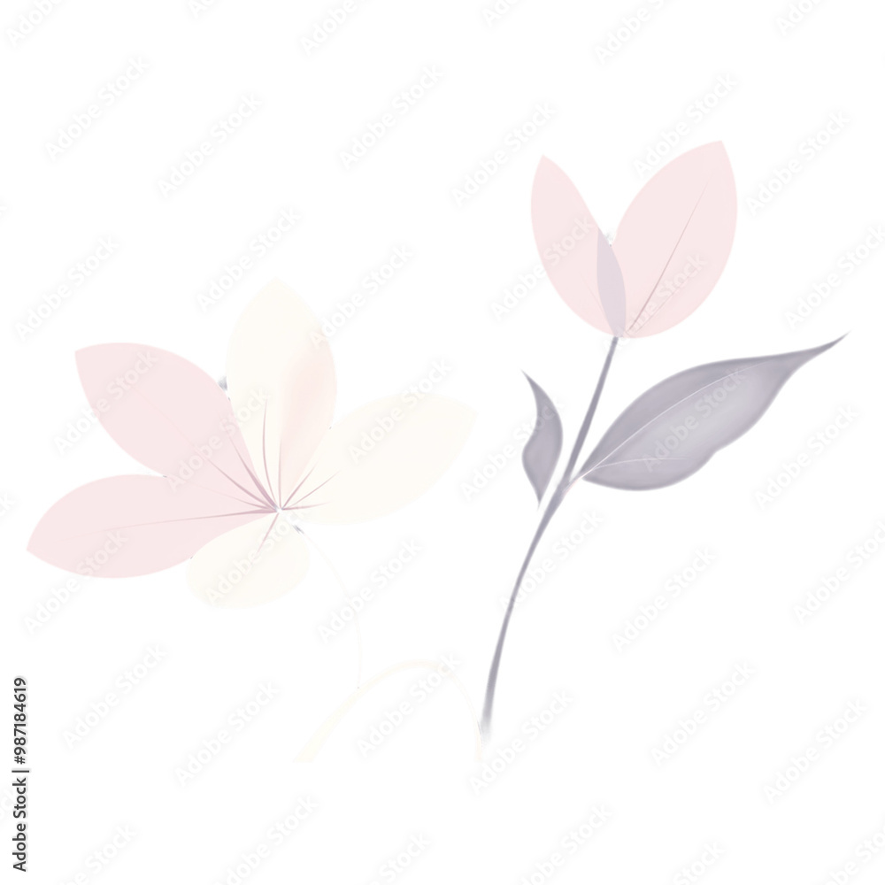 Elegant Minimal Flower Elegant Minimal Flower