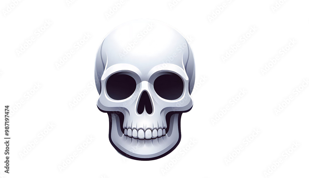 white human skull model isolated on a soft gradient background for anatomy, science, or medical concepts Closeup view of a highly detailed. white human skull model isolated on a soft gradient background for anatomy, science, or medical concepts Closeup view of a highly detailed.