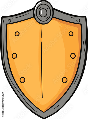 Vector Illustration of a Shield Icon