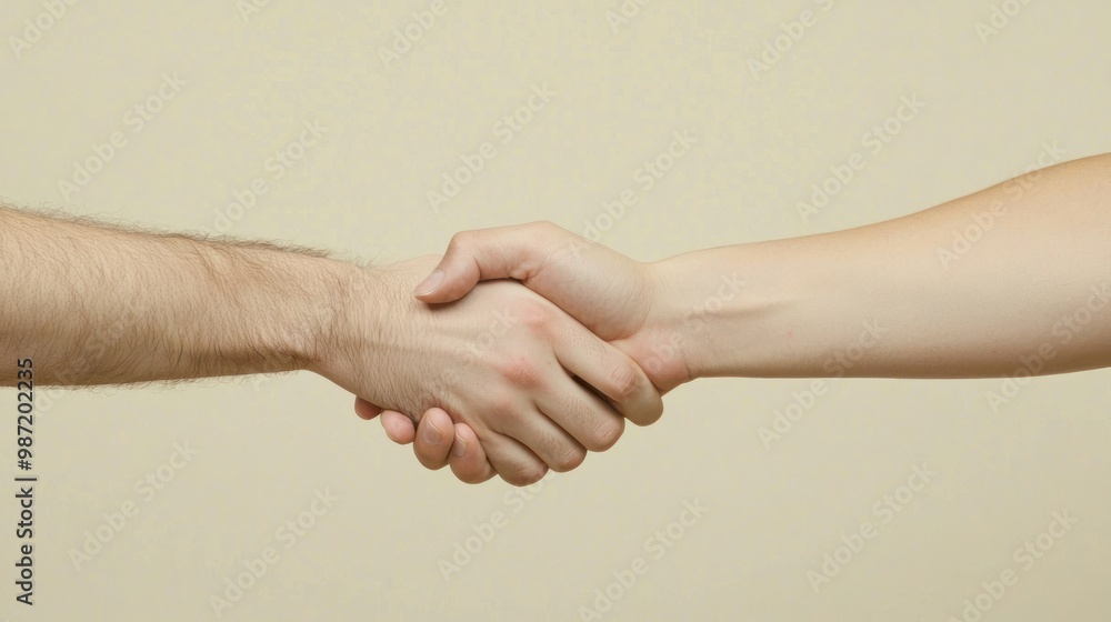 a handshake between two individuals, symbolizing the mutual acknowledgment of an agreement a handshake between two individuals, symbolizing the mutual acknowledgment of an agreement