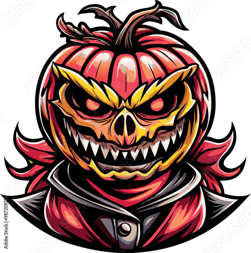 Zucca malefica di Halloween 07
