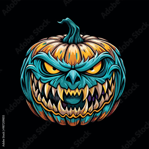 Zucca malefica di Halloween 02