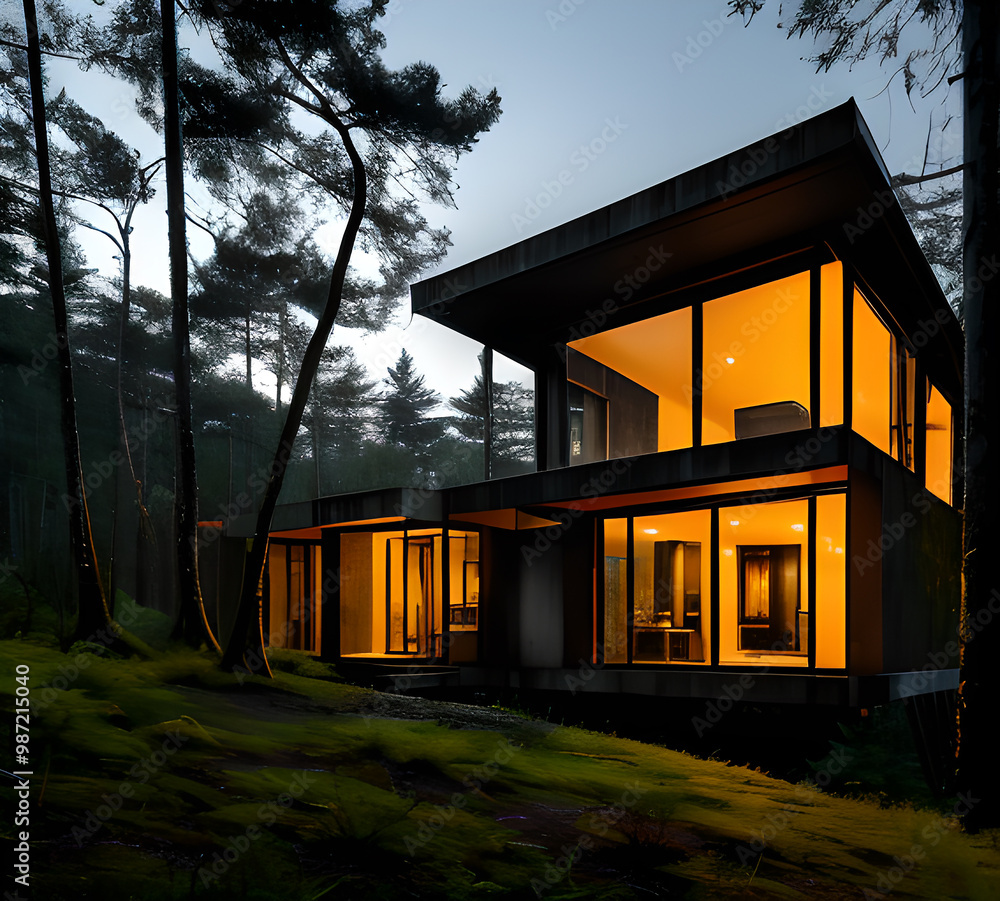 Country house aesthetic beautiful.generative ai Country house aesthetic beautiful.generative ai