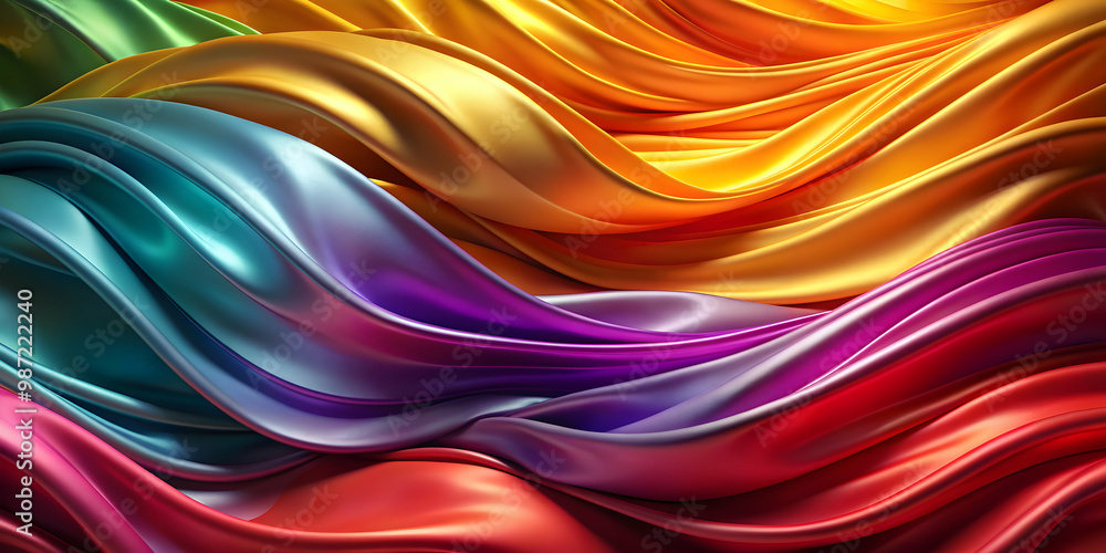 Vibrant silk waves in warm colors , vibrant, silk, waves, warm, colors, fabric, texture, abstract, flowing, smooth, elegant Vibrant silk waves in warm colors , vibrant, silk, waves, warm, colors, fabric, texture, abstract, flowing, smooth, elegant