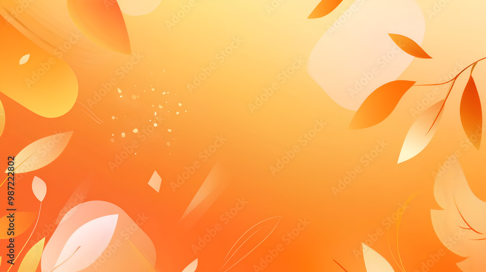 Autumn big sale banner with 3d podium, autumn falling leaves and gold luxury texture. Vector illustration Autumn big sale banner with 3d podium, autumn falling leaves and gold luxury texture. Vector illustration
