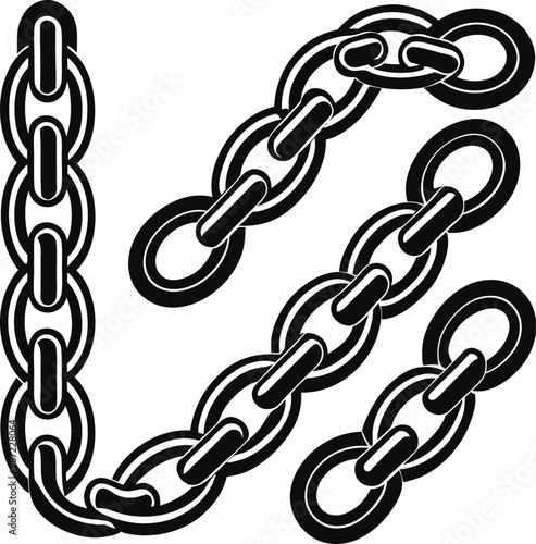 seamless pattern with chains