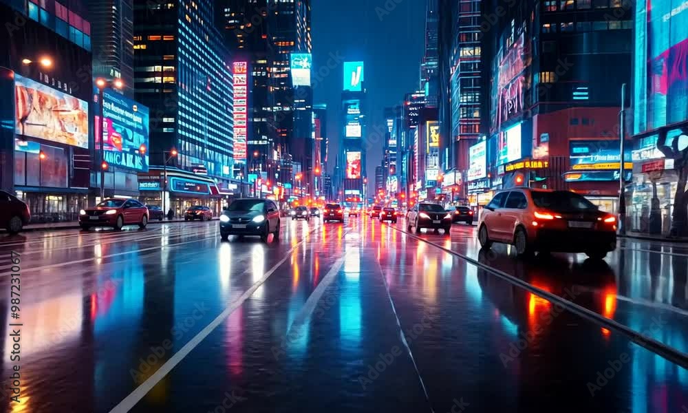 Rainy Night in the City Rainy Night in the City