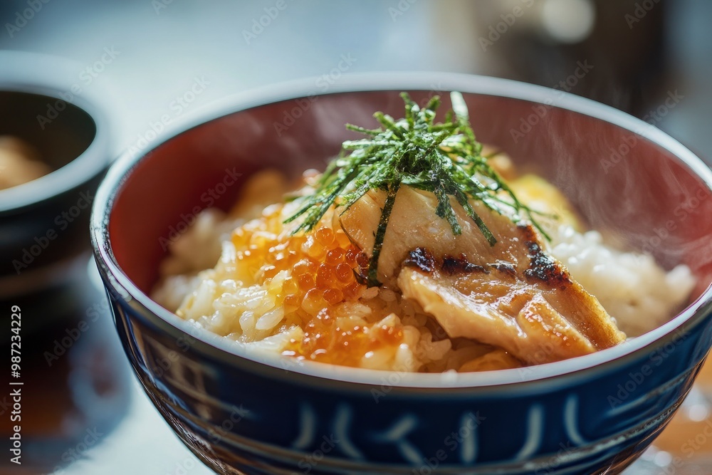 Matsumae-zuke Japanese Traditional Food, close up photo, ai Matsumae-zuke Japanese Traditional Food, close up photo, ai