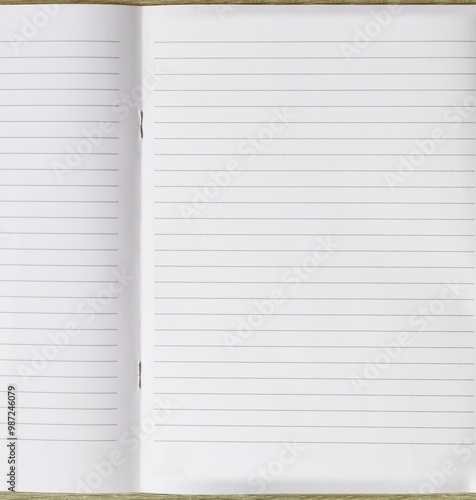 Blank notebook pages for writing and sketching ideas in your work.