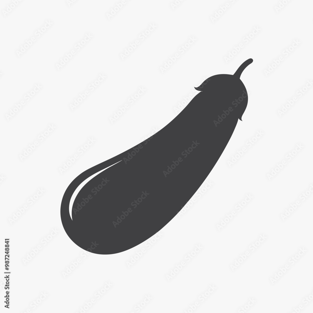 Eggplant Ingredients for Healthy Cooking Vector Illustration Printable Graphic Design Eggplant Ingredients for Healthy Cooking Vector Illustration Printable Graphic Design