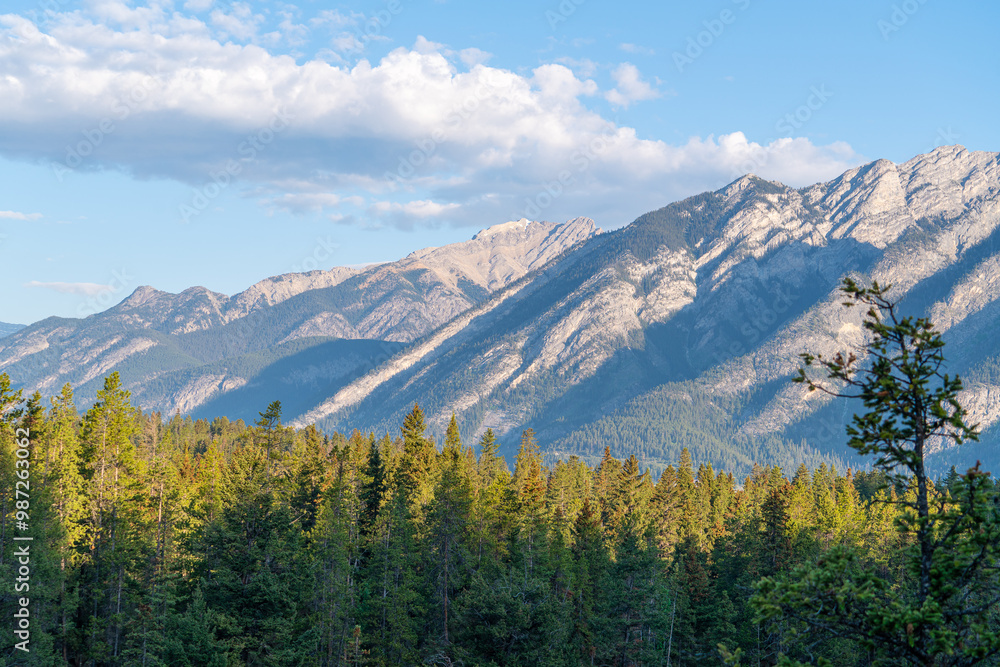 Scenic view of Banff National Park, Canada Scenic view of Banff National Park, Canada