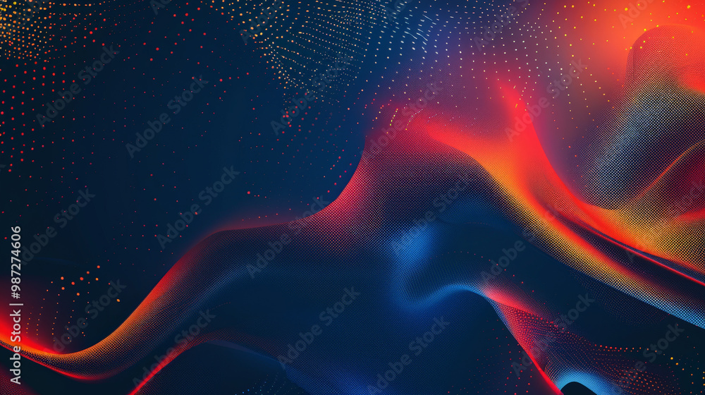 grainy gradient badkground red blue and yellow grainy gradient badkground red blue and yellow