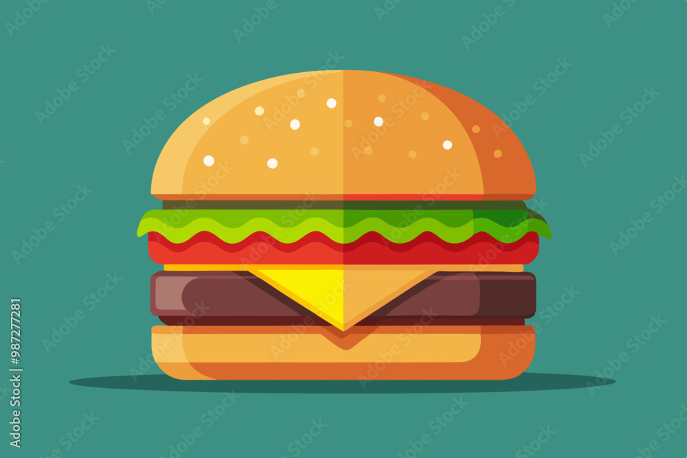 burger vector art and illustration burger vector art and illustration