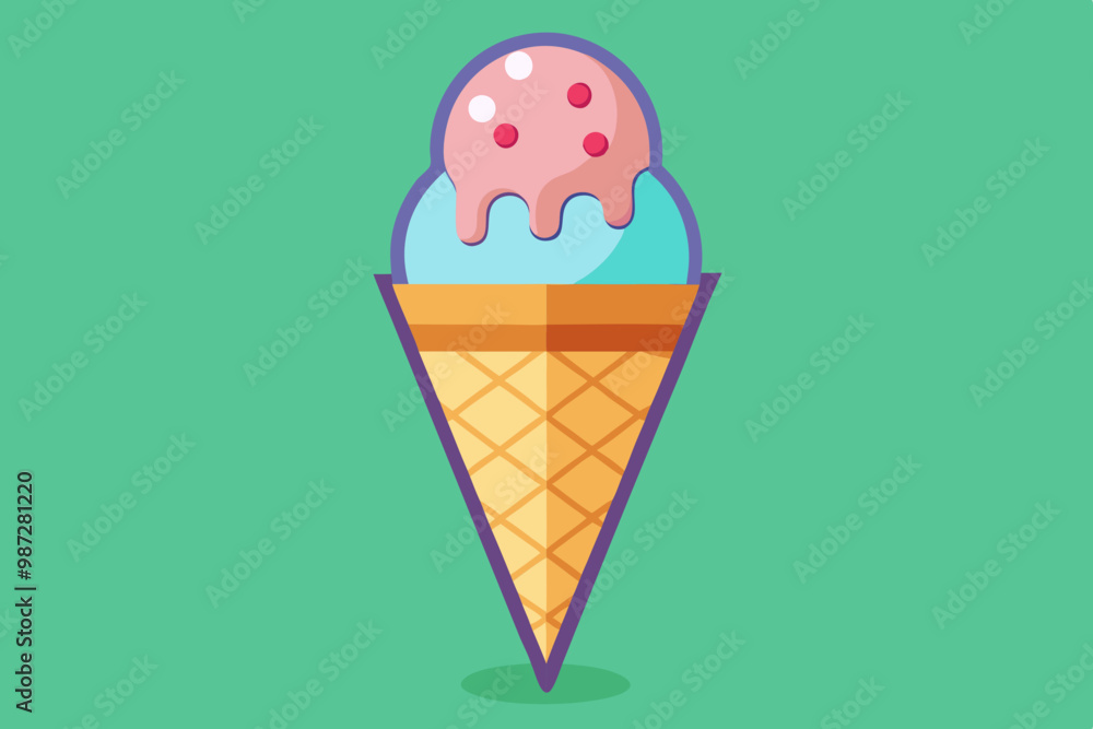 Ice cream vector art and illustration Ice cream vector art and illustration