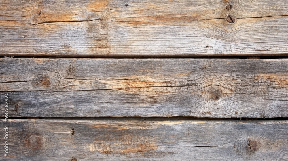 Worn barn wood with visible knots and cracks, ideal for a farmhouse-style blog or handmade crafts store website background. Worn barn wood with visible knots and cracks, ideal for a farmhouse-style blog or handmade crafts store website background.