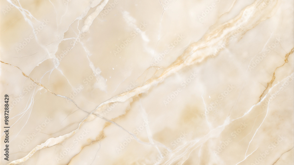 Light Cream and Gold Marble Surface with Subtle Veins, Abstract Stone Background Light Cream and Gold Marble Surface with Subtle Veins, Abstract Stone Background