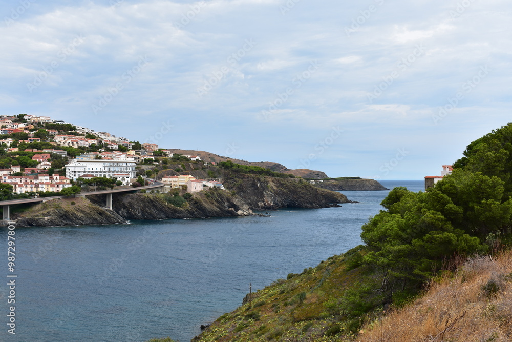 Fototapeta premium France Mediterranean in summer 2024