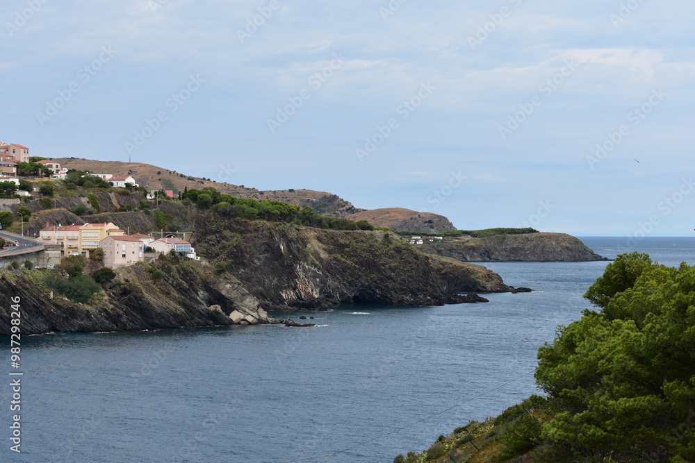 Fototapeta premium France Mediterranean in summer 2024