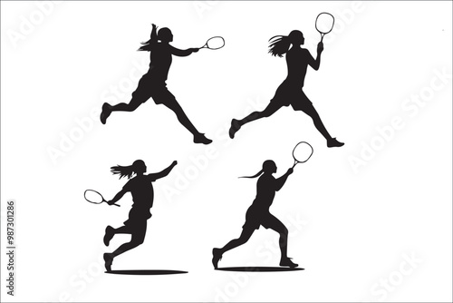 best tenis silhouette vector 2025 ,2026