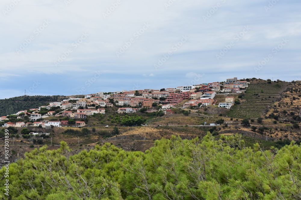 Fototapeta premium France Mediterranean in summer 2024