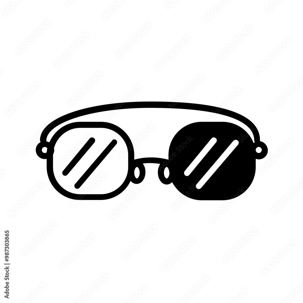 Fototapeta premium eyeglasses icon design 