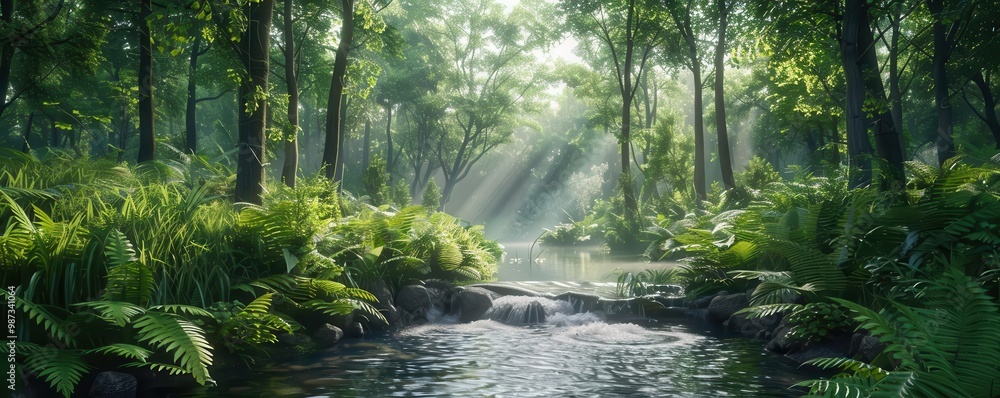 Obraz premium A photorealistic