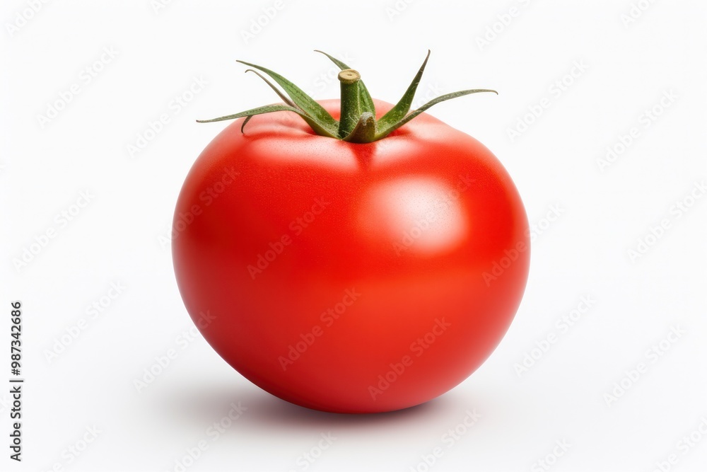 A hyperrealistic 3D rendering of a tomato, its every detail captured with stunning precision A hyperrealistic 3D rendering of a tomato, its every detail captured with stunning precision
