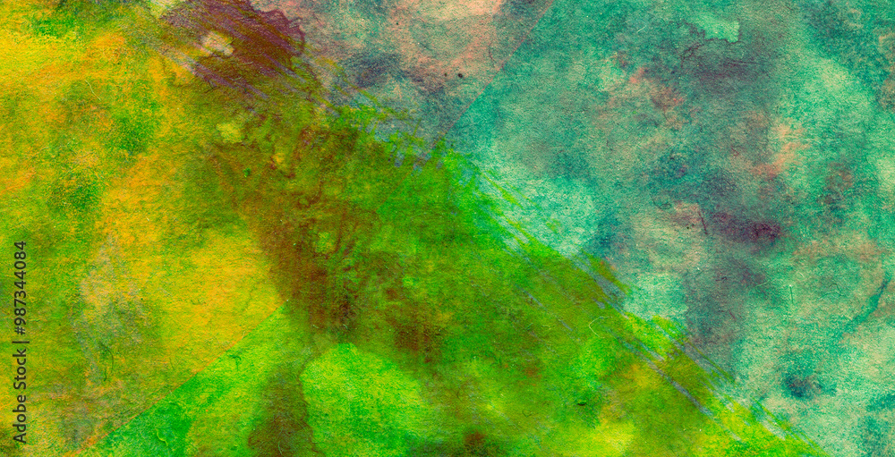 Painting with Grunge Textures and Vibrant Water Colors
Painting with Grunge Textures and Vibrant Water Colors