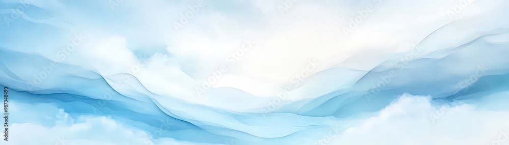 A blue sky with white clouds A blue sky with white clouds