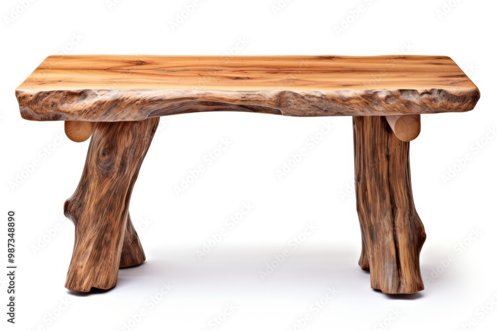 A rustic wooden desk with natural wood grain and unique imperfections, adding a touch of warmth and character A rustic wooden desk with natural wood grain and unique imperfections, adding a touch of warmth and character