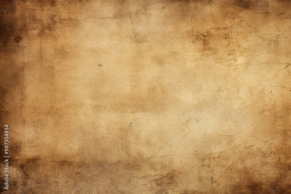 Processed collage of ancient scroll sheet of brown aged paper texture. Background for banner Processed collage of ancient scroll sheet of brown aged paper texture. Background for banner