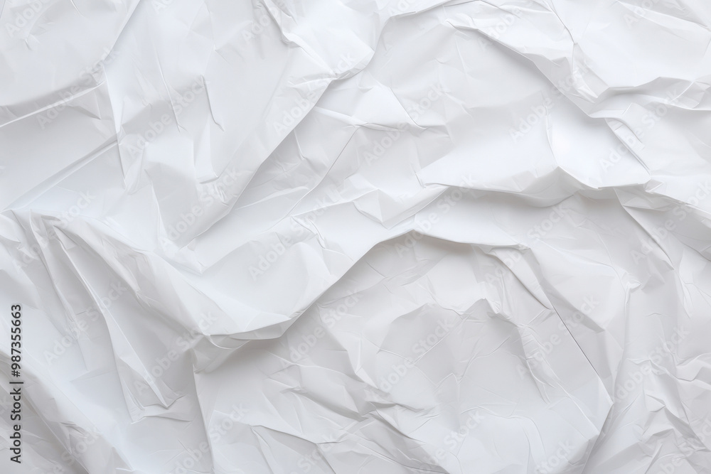 Processed collage of crumpled white paper sheet texture. Background for banner, backdrop or texture Processed collage of crumpled white paper sheet texture. Background for banner, backdrop or texture