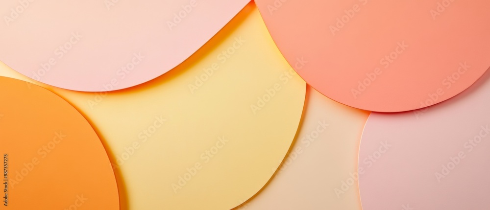 A colorful background with a series of circles in different colors A colorful background with a series of circles in different colors