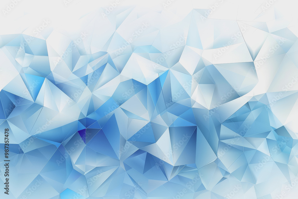 White and vibrant blue gradient color background, geometric. White and vibrant blue gradient color background, geometric.