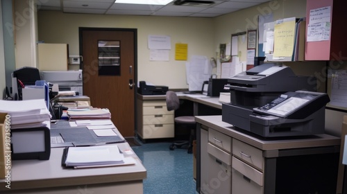 copier and printer, Turn off the copier and photocopier, as well as any additional office supplies that are used for Xeroxing, printing copies, scanning documents, and duplicating paper.