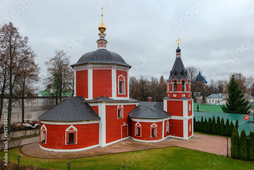 View of the Church of the Assumption of the Blessed Virgin Mary. Suzdal, Vladimir region, Russia