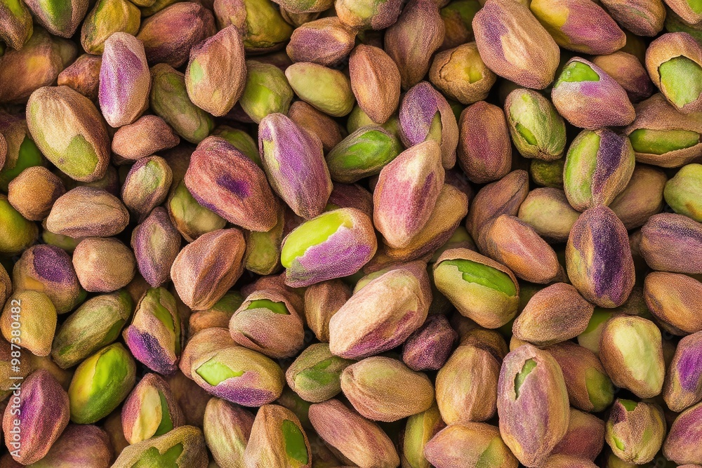 Heap of Shelled Pistachios Macro Shot Heap of Shelled Pistachios Macro Shot