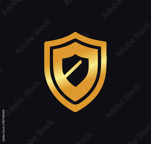 Free Download Shield logo design vector template. Security, protection, privacy concept - GFXLoad