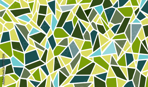 geometric seamless triangle pattern, vector illustration.