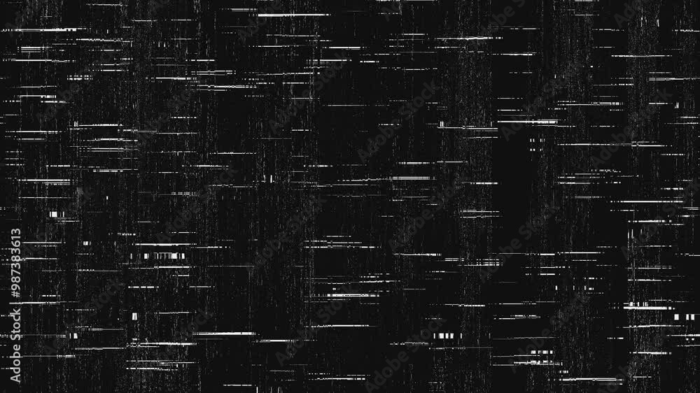 Animated lines with pixel noise. Glitch map for video. Animated lines with pixel noise. Glitch map for video.