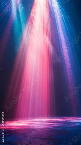 Soft Light Rays Forming a Halo Effect