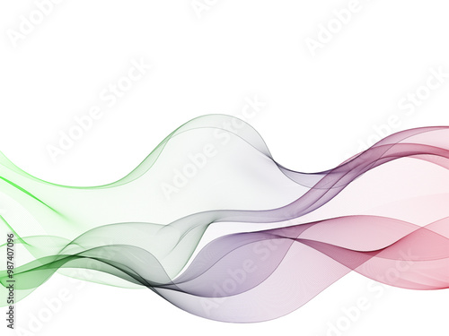 Abstract wave color wave. Template layout. Eps 10