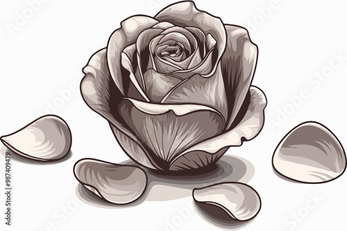 Falling roses.eps
