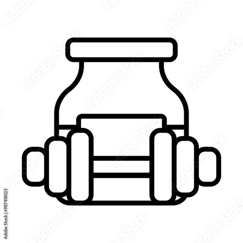 Sports Nutrition line icon