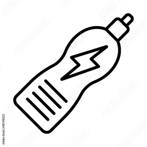 Sports Drink line icon
