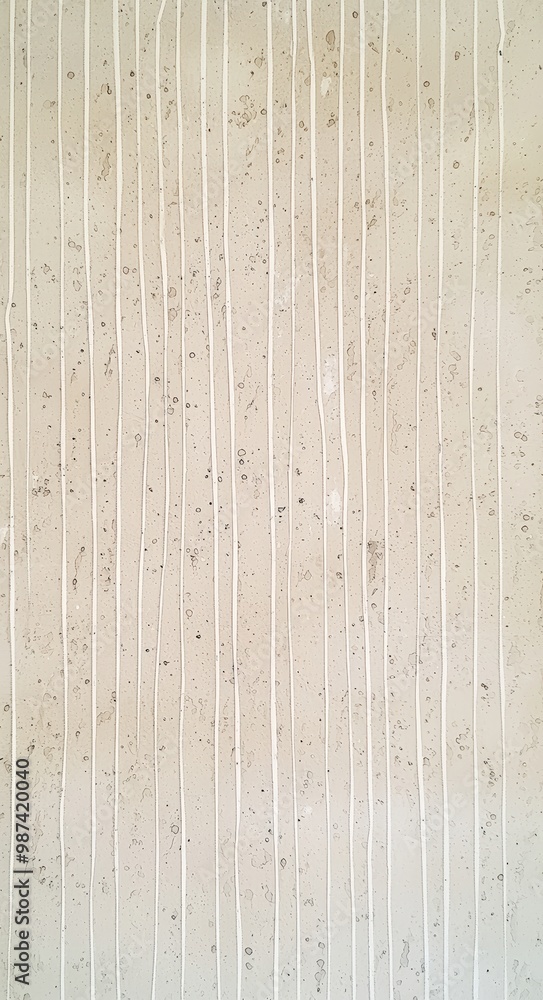 Fototapeta premium White lines on beige wall