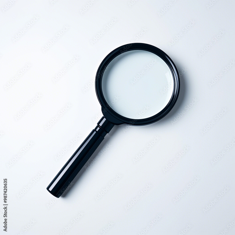 Magnifier isolated on white background Magnifier isolated on white background