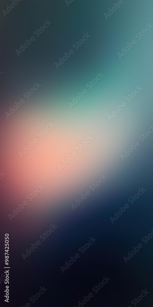 Fototapeta premium Blurry sunset sky