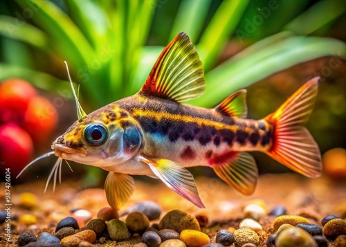 Adorable Baby Catfish for Sale in a Freshwater Aquarium Setting Perfect for Fish Enthusiasts